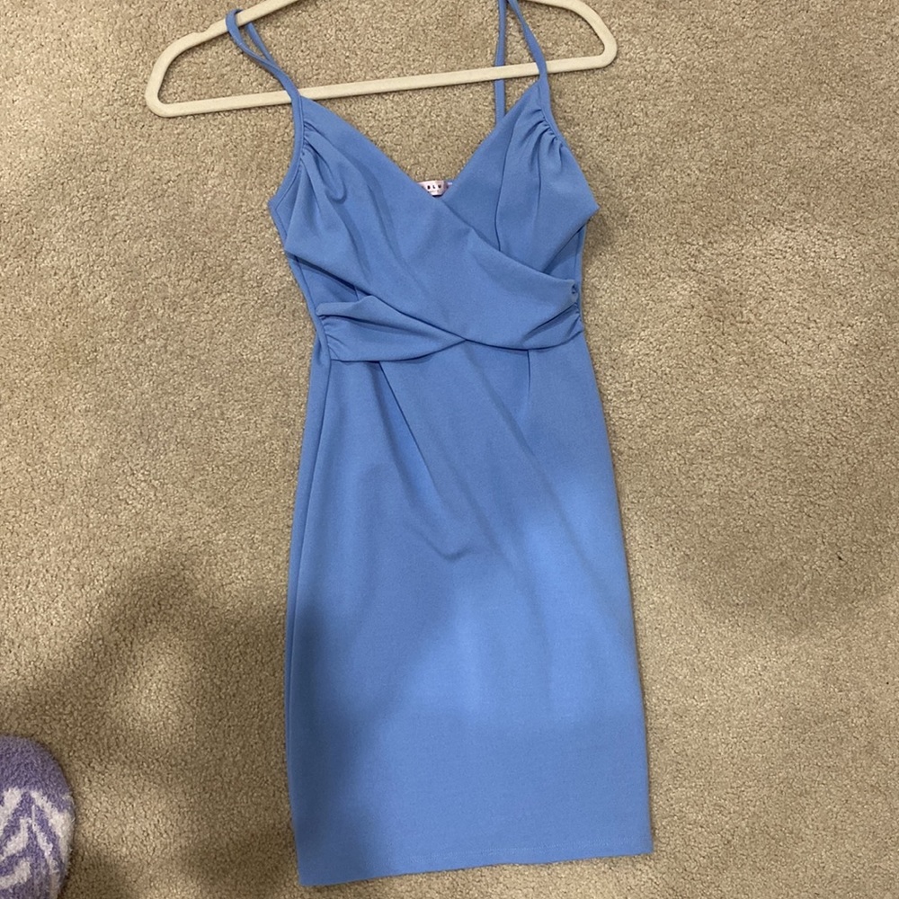 Blue Mini Dress - Picture 2 of 2